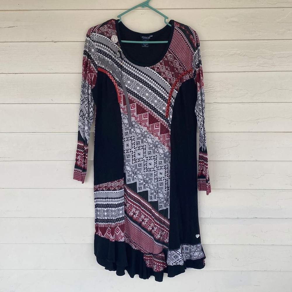 Moka Sport Long Sleeve Cotton Dress